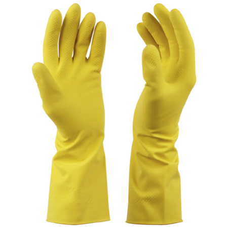 Перчатки хозяйственные с хлопковым напылением