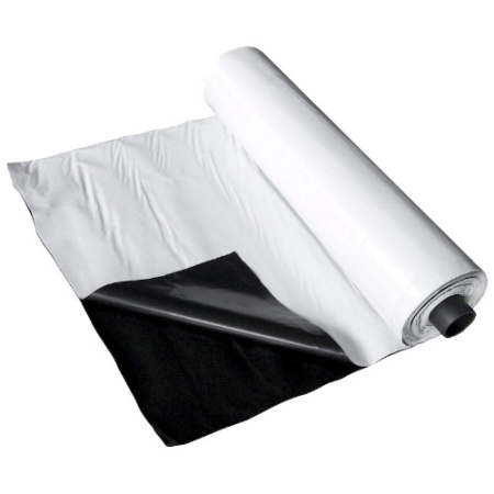 Пленка для силосных ям черно-белая